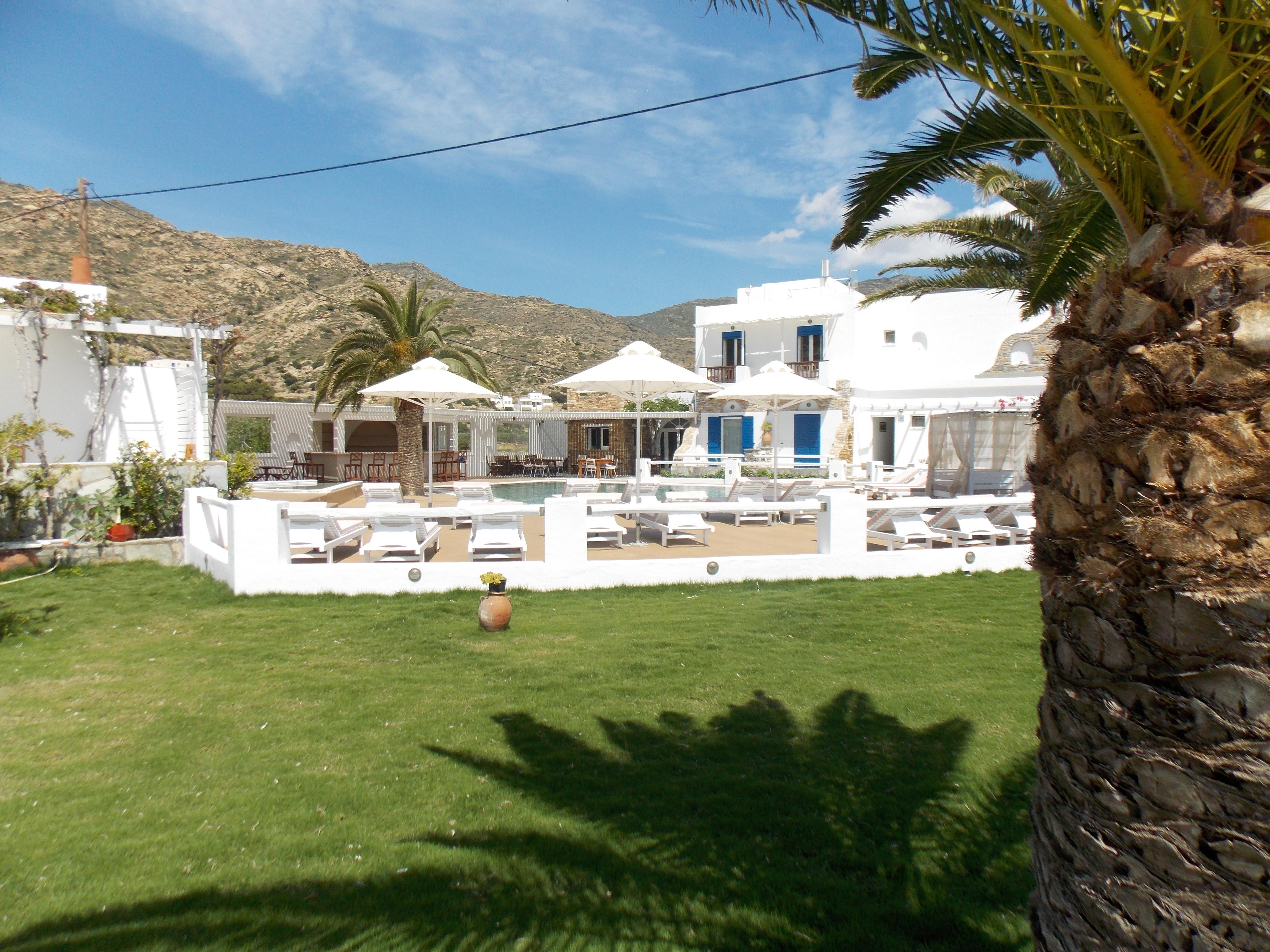 Hotel Aegeon Mylopotas Extérieur photo