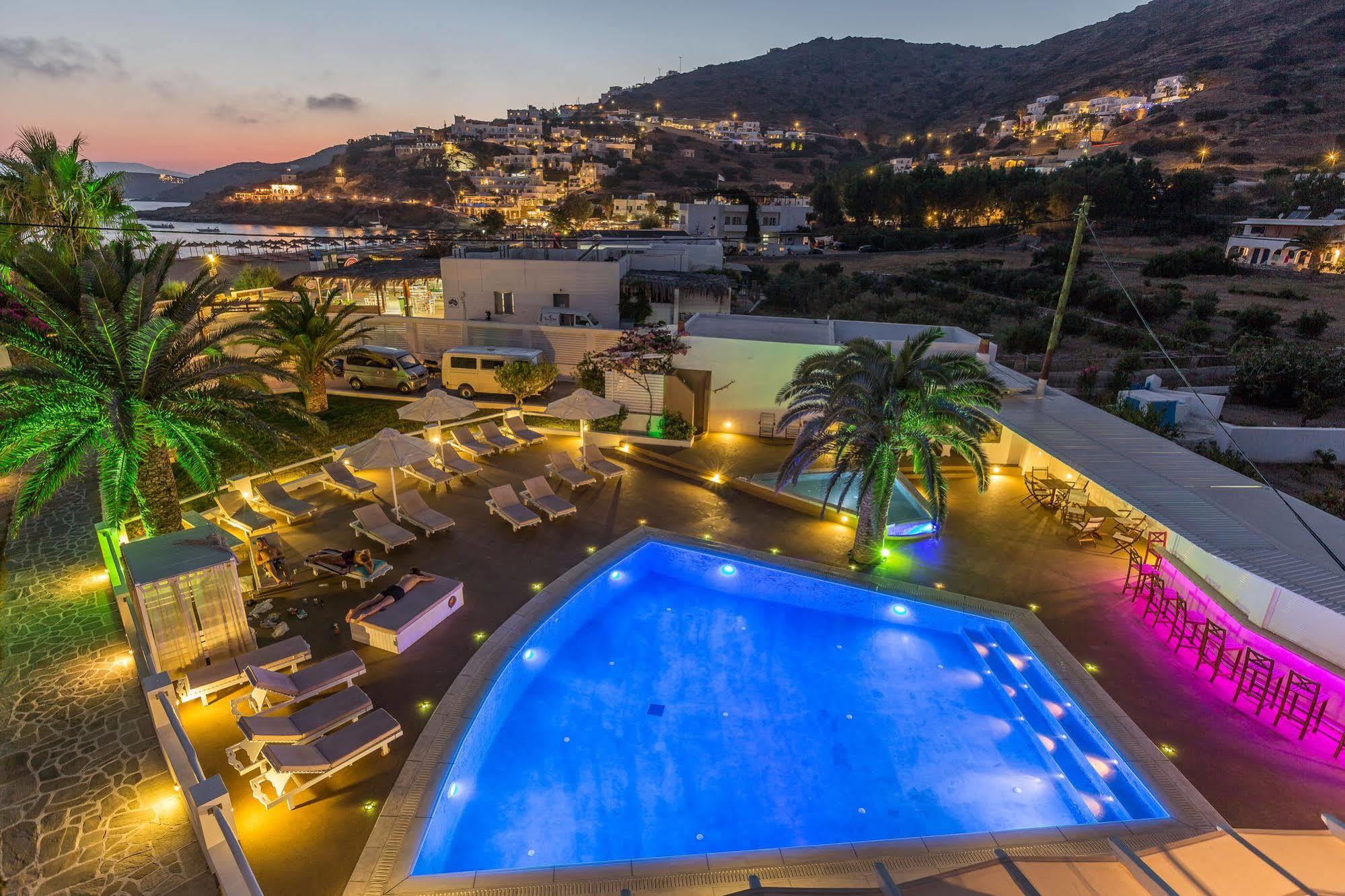 Hotel Aegeon Mylopotas Extérieur photo
